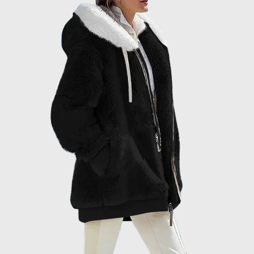 Elegant Multicolor Warm Puffer Jacket