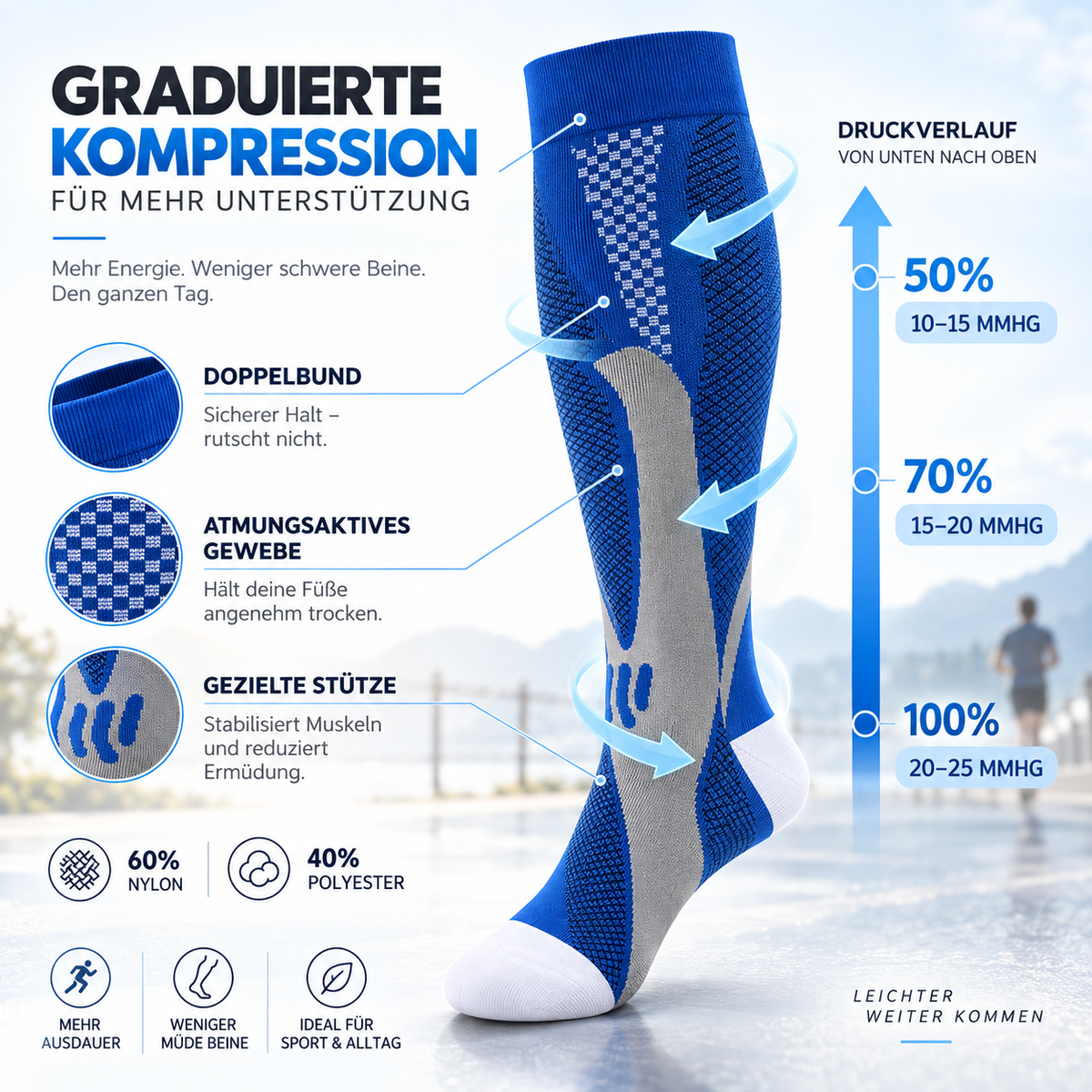 Celrien | Premium Compression Sports Socks Support