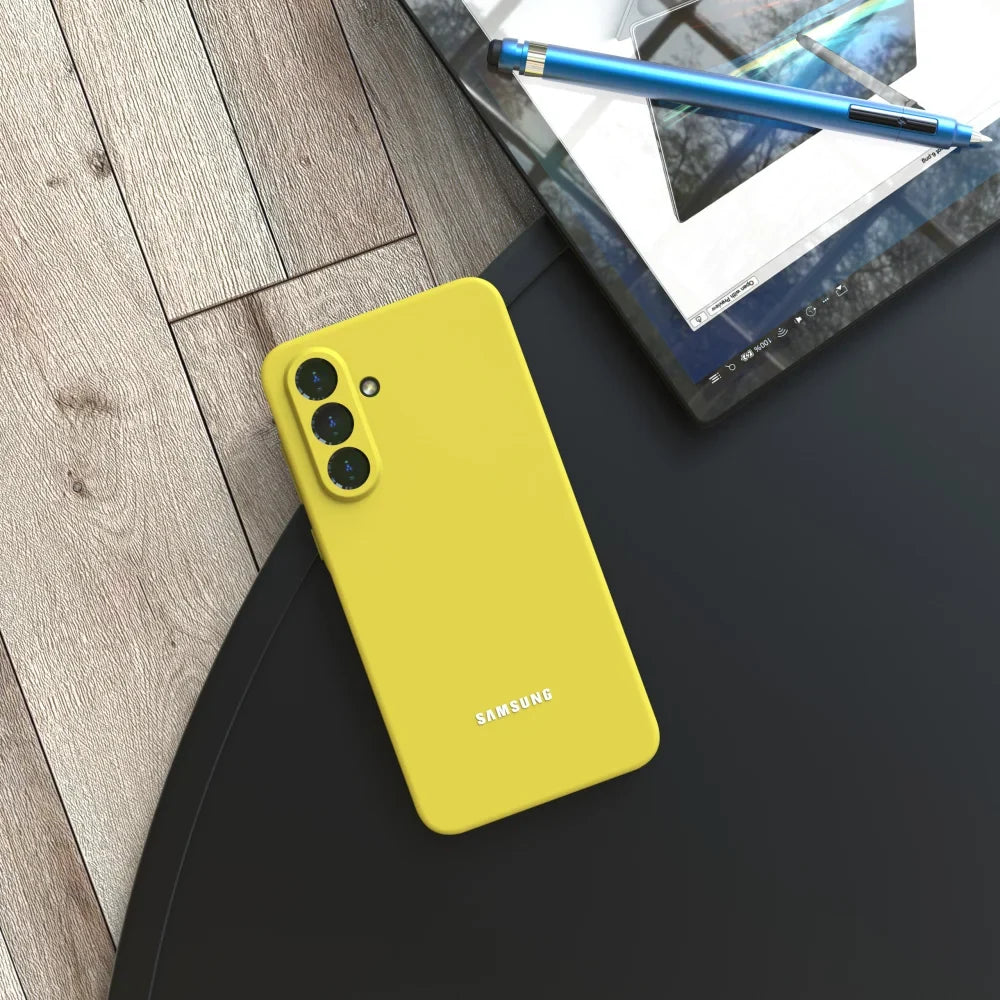Samsung Galaxy Soft Silicone Case – Slim Shockproof Back Cover