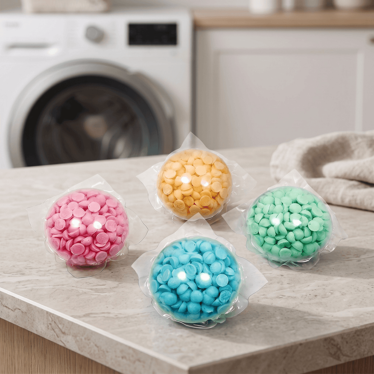 Eco-Friendly Scent Beads for Laundry – Long-Lasting Fragrance and Softening in One