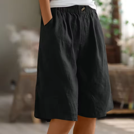 Celrien | Women's Relaxed Summer Shorts with Elastic Waistband