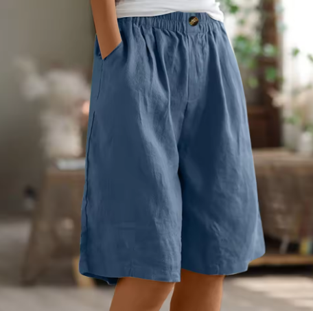 Celrien | Women's Relaxed Summer Shorts with Elastic Waistband
