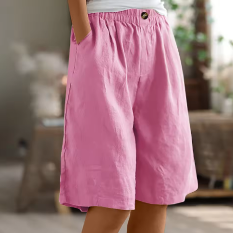 Celrien | Women's Relaxed Summer Shorts with Elastic Waistband
