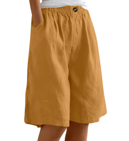 Celrien | Women's Relaxed Summer Shorts with Elastic Waistband