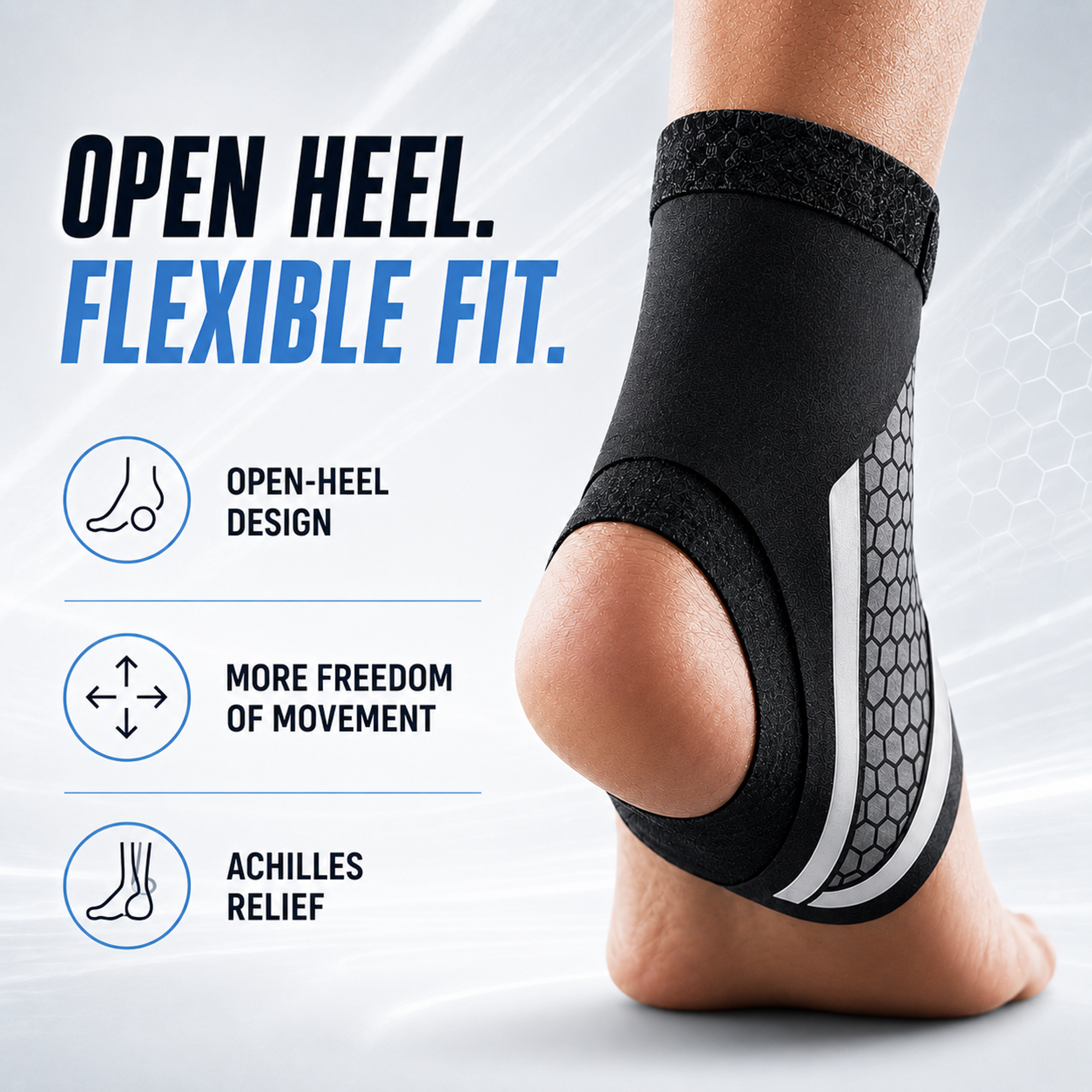Celrien | StrideSentry Adjustable Ankle Support Sleeve