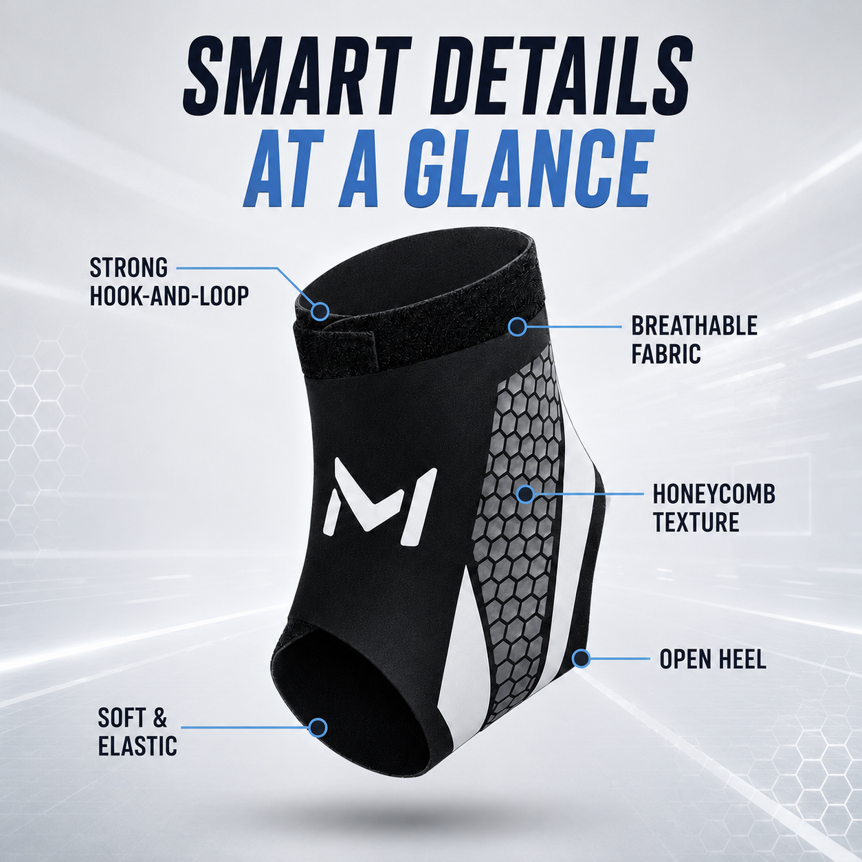 Celrien | StrideSentry Adjustable Ankle Support Sleeve