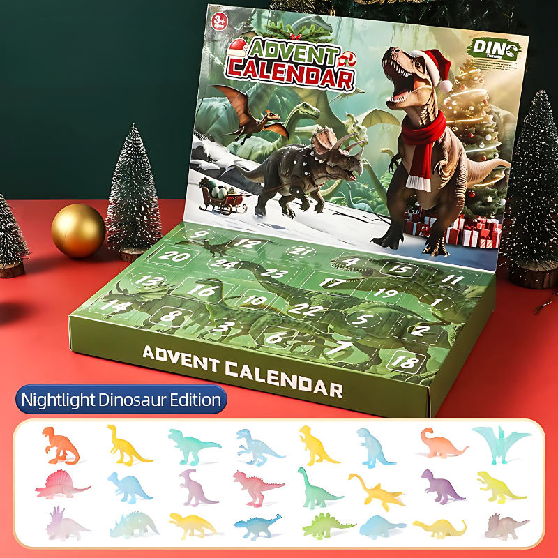 Dinozauber 24-Day Advent Calendar Full of Surprises