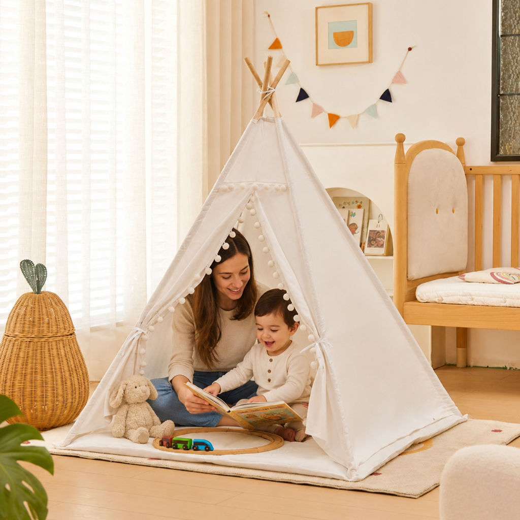Kids Indoor & Outdoor Teepee Play Tent