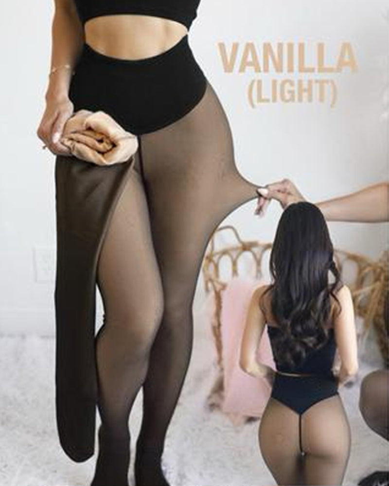 One-Seam Shaping Fleece Leggings