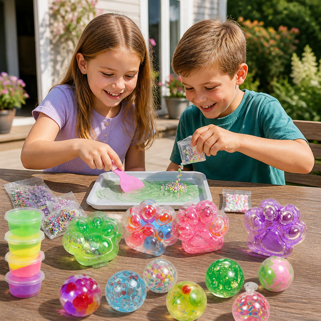 DIY Anti-Stress Ball Craft Kit for Kids – Make Your Own Squishy Sensory Balls