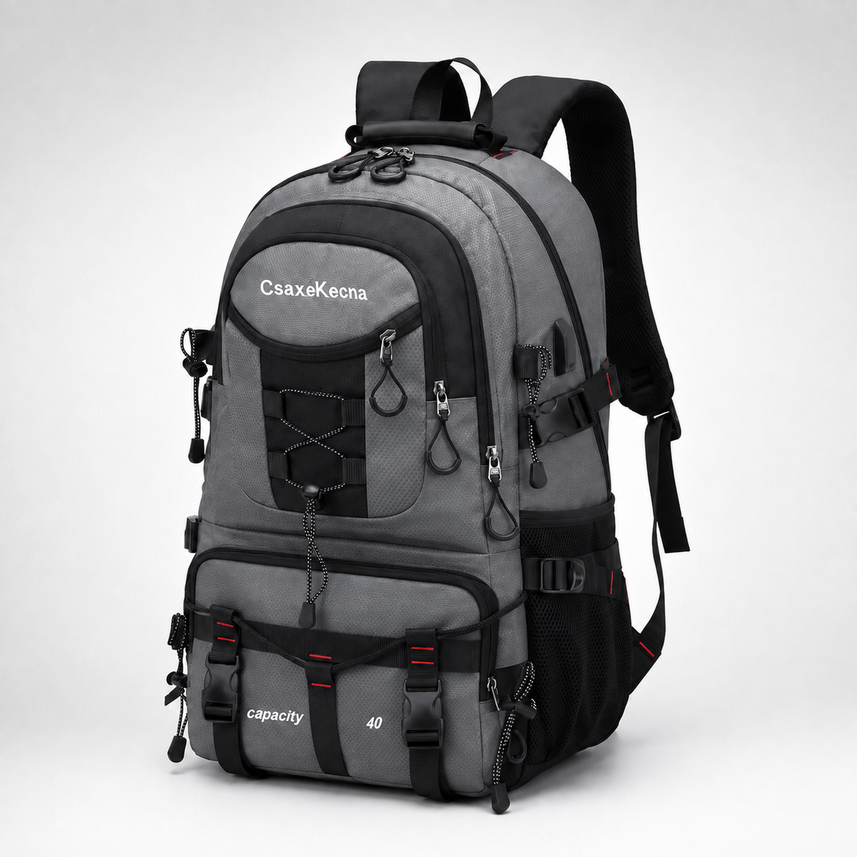 Celrien | BergTrail Pro 40L Hiking Backpack with USB Charging Port