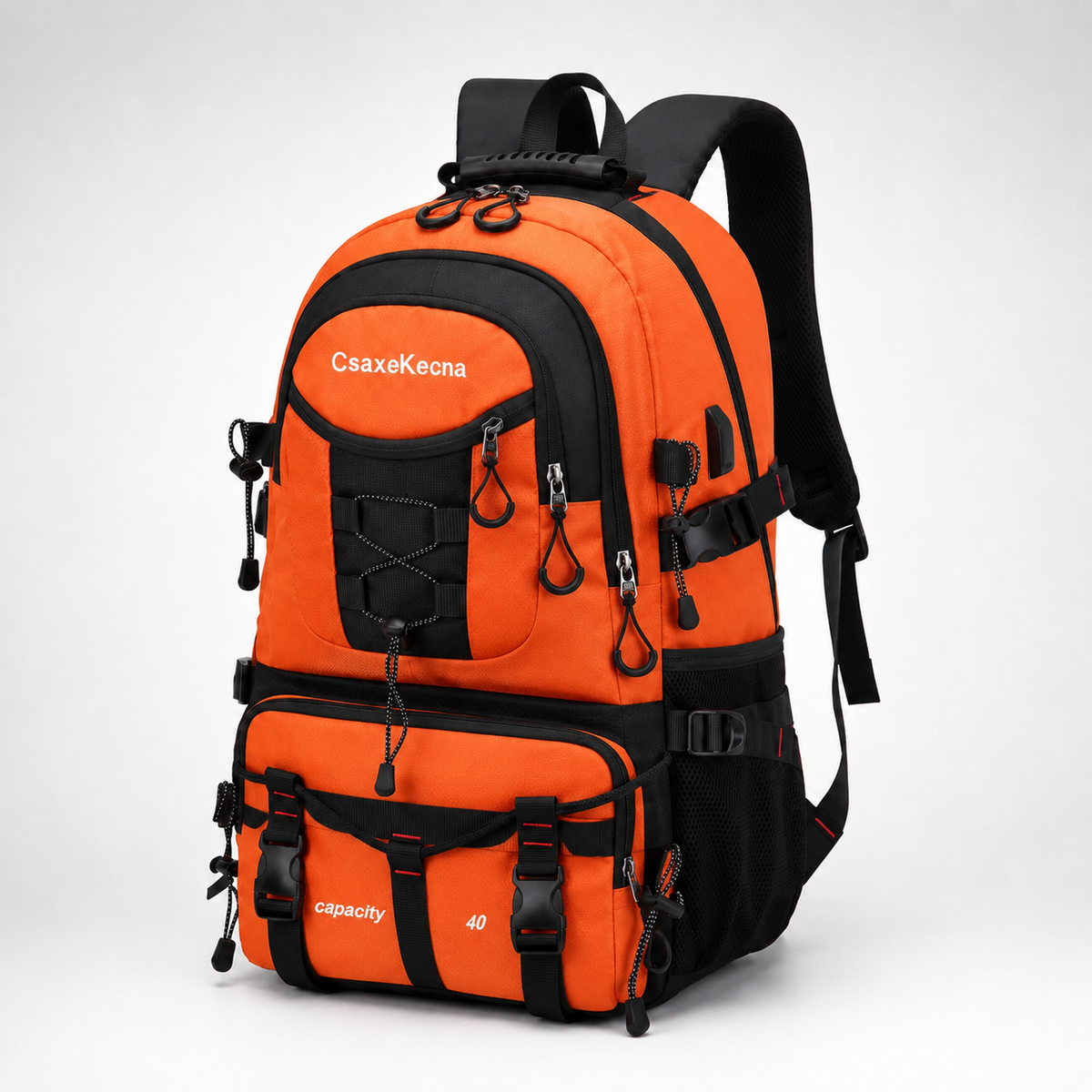 Celrien | BergTrail Pro 40L Hiking Backpack with USB Charging Port