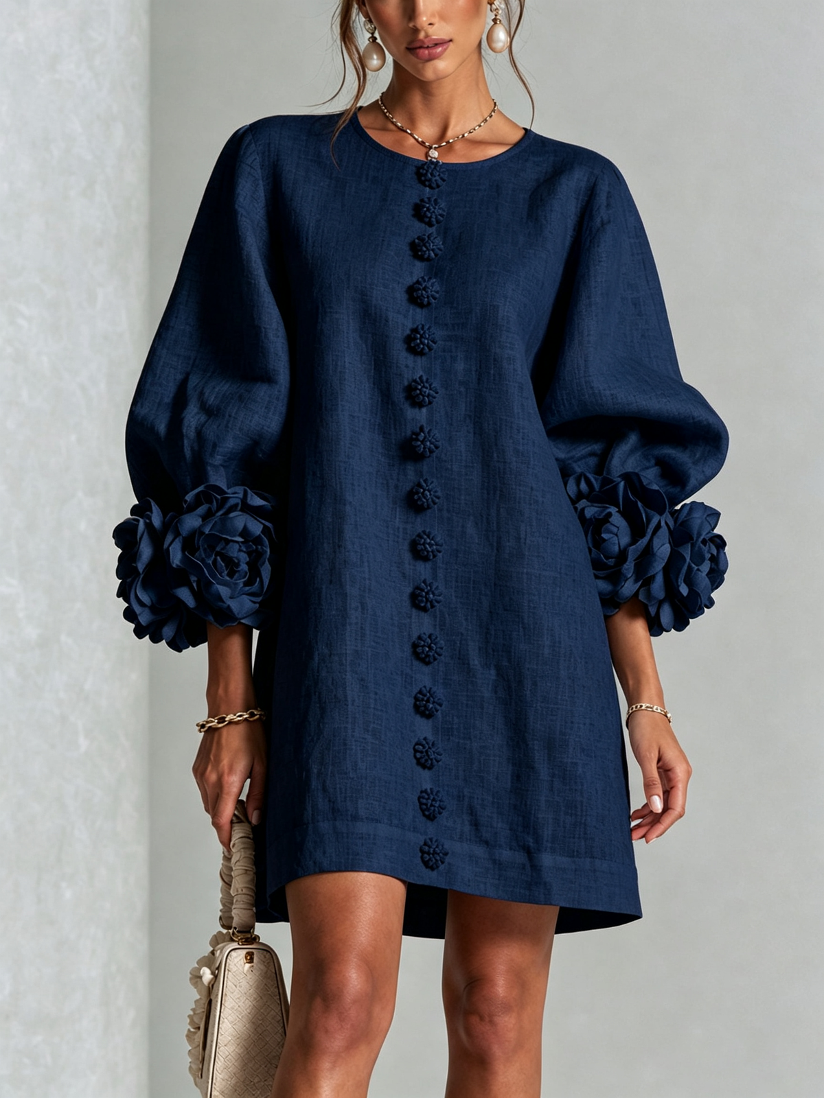 Elegant Long Sleeve Dress for Women