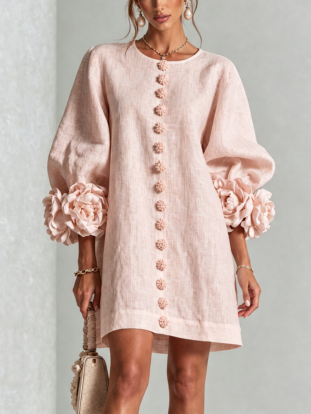 Elegant Long Sleeve Dress for Women