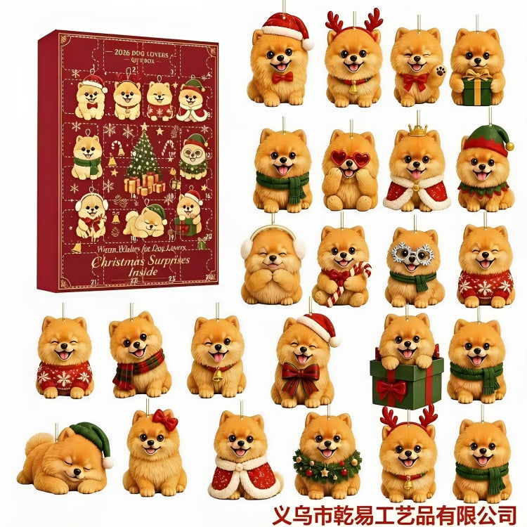 Celrien | 24 Days of Belgian Malinois Joy - 24 Unique Collectible Figurines