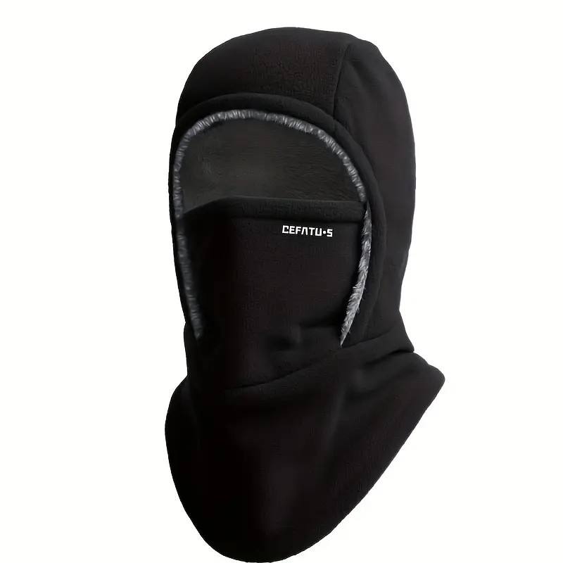 3-in-1 winter balaclava with windproof hat, face mask, and neck warmer