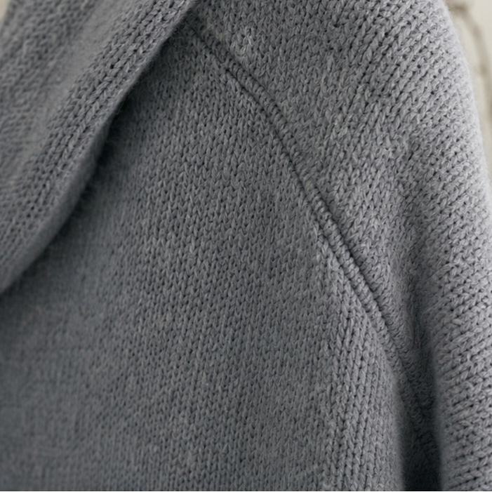 Hooded Waffle-Knit Button-Front Cardigan
