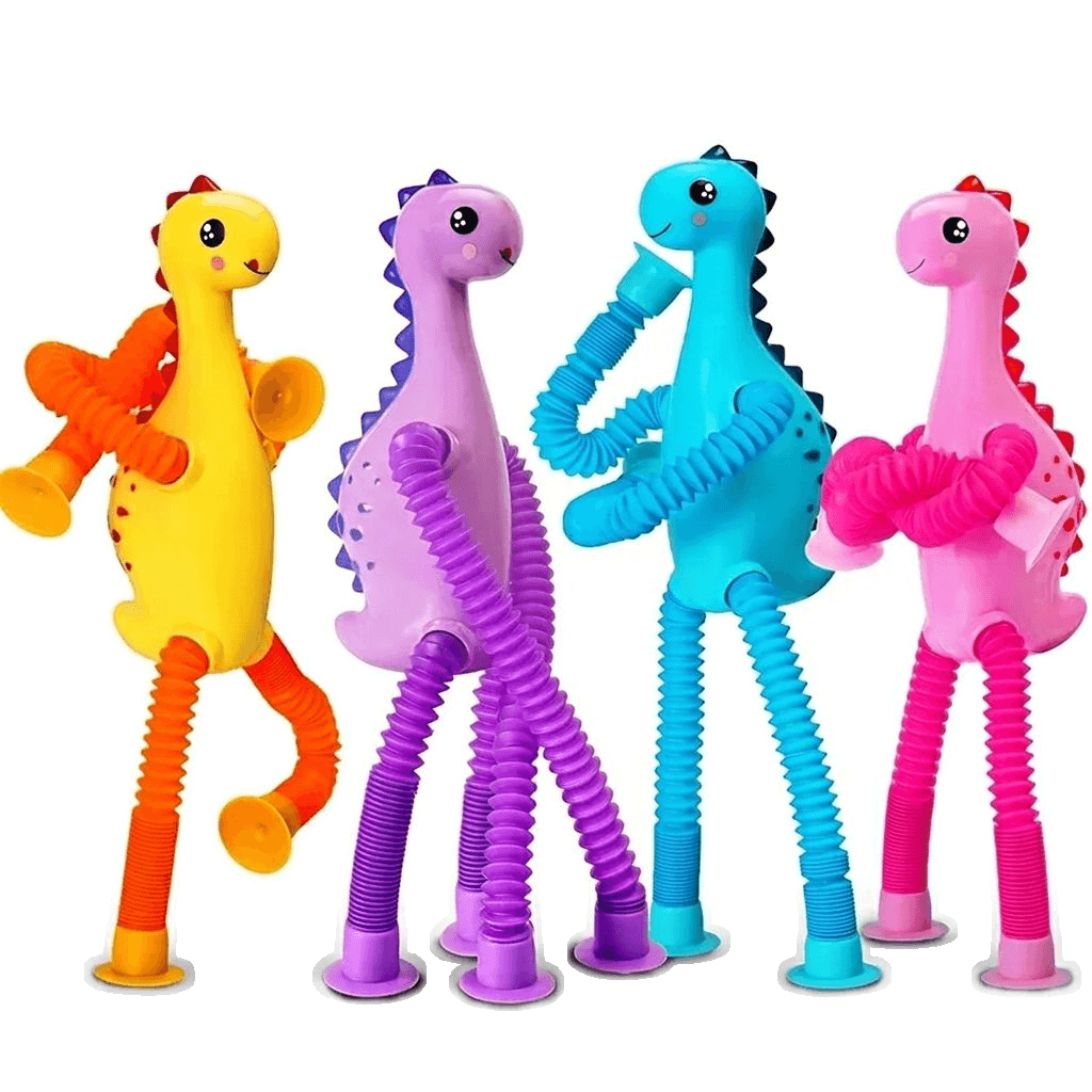 Stretchy Tube Dinosaur Toy for Creative Play & Calm Moments