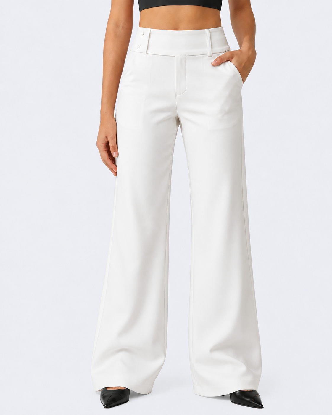 Everyday Stretch Trousers | High Waist & All Day Comfort