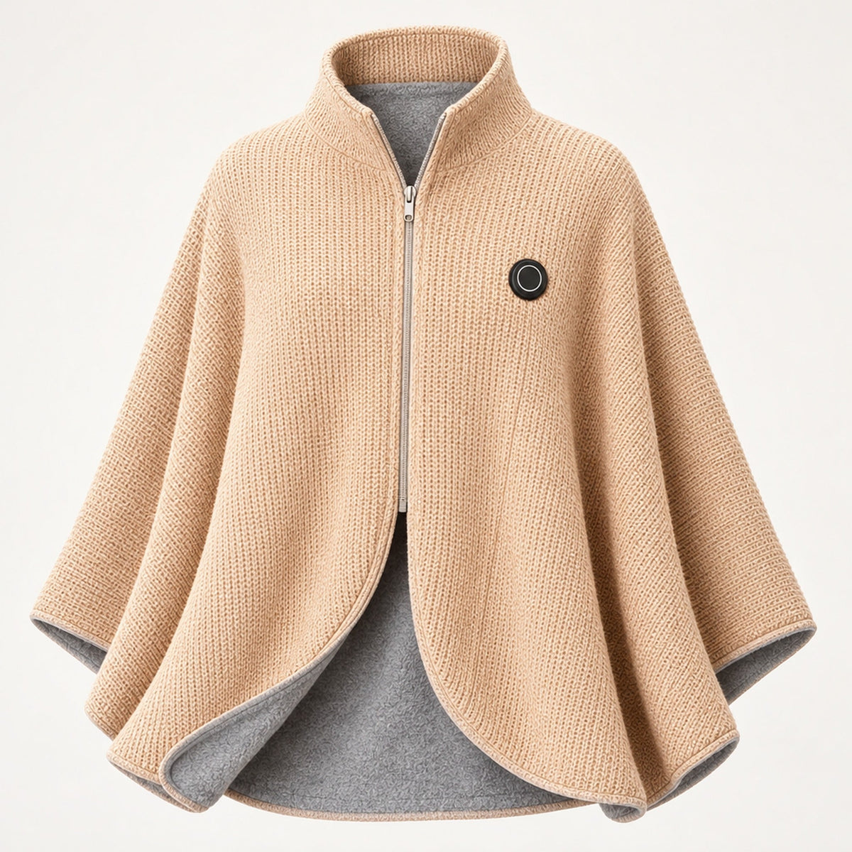 Electric heated shawl with USB power and 3 heat settings