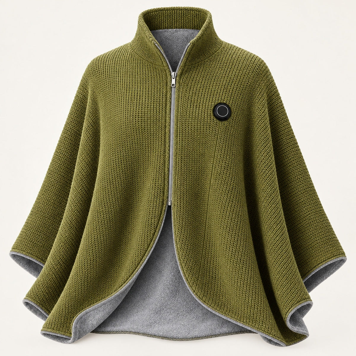 Electric heated shawl with USB power and 3 heat settings