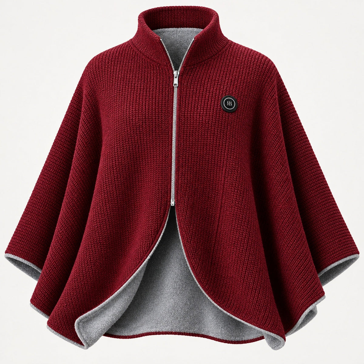 Electric heated shawl with USB power and 3 heat settings