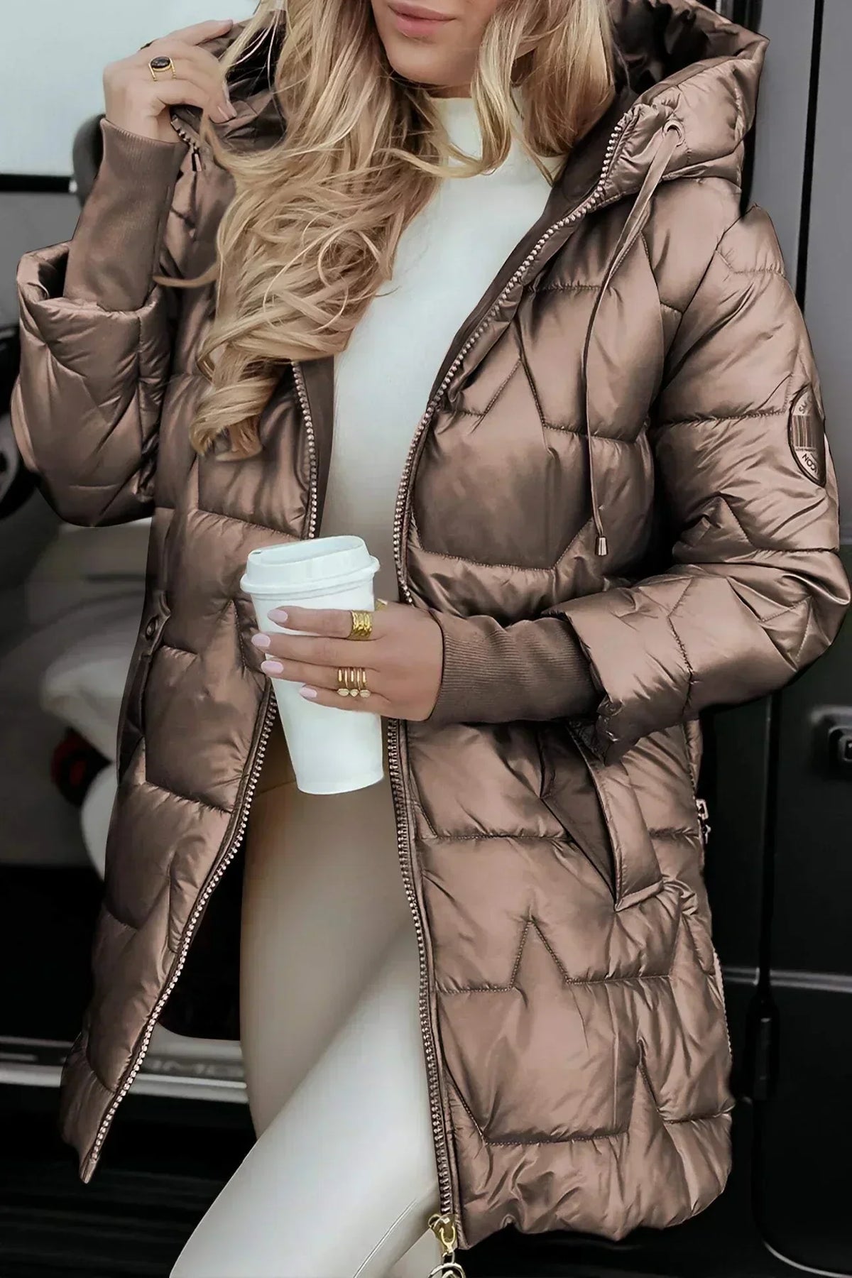 Leona Luxury Quilted Jacket