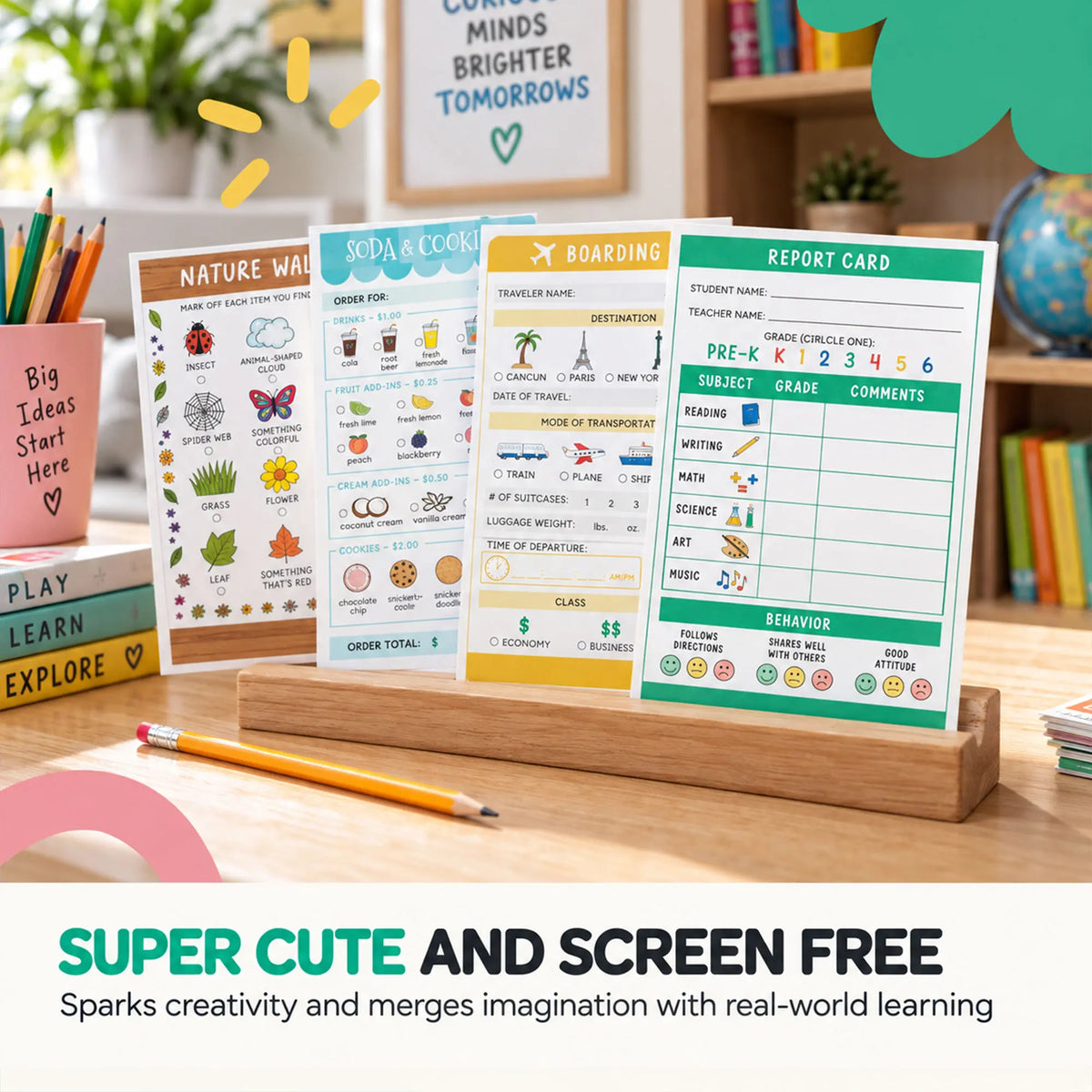 Play Pretend Notepads