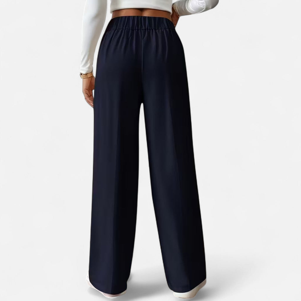 Celrien | Women’s High-Waist Straight Leg Trousers