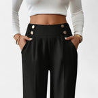 Celrien | Women’s High-Waist Straight Leg Trousers