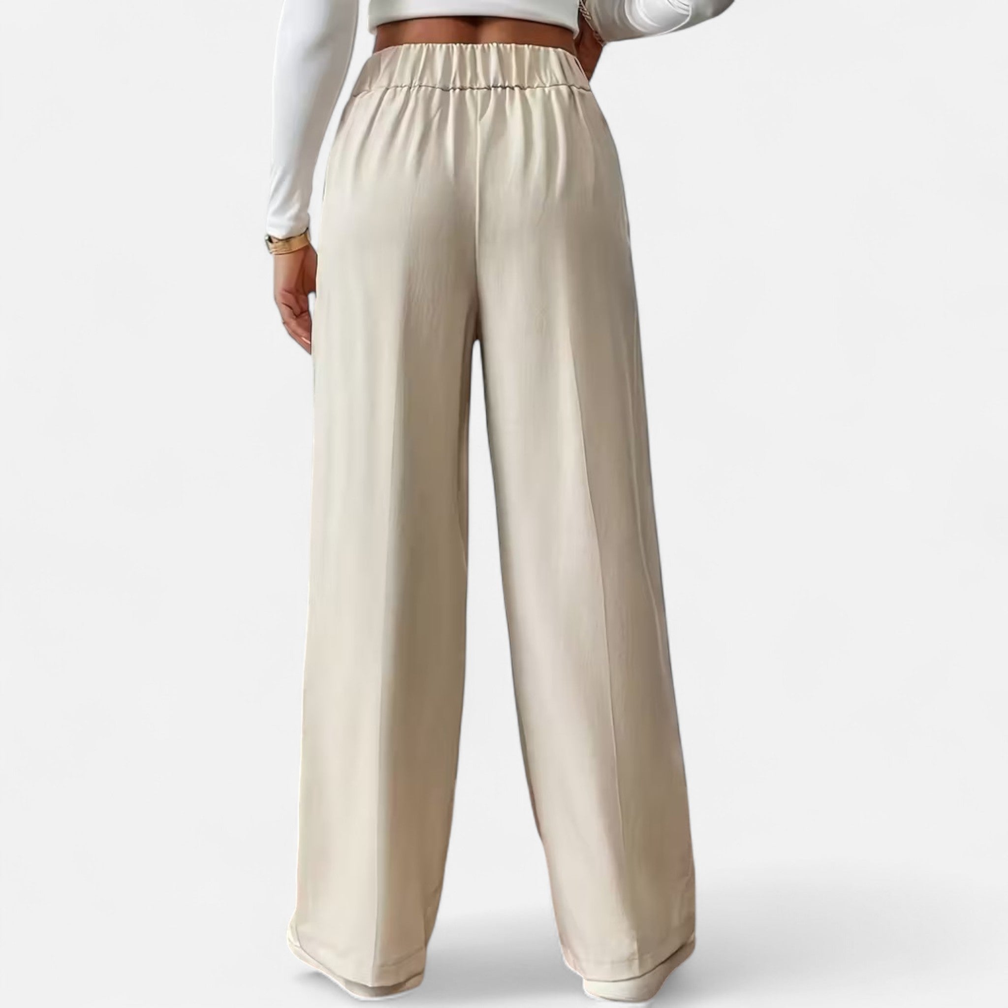 Celrien | Women’s High-Waist Straight Leg Trousers