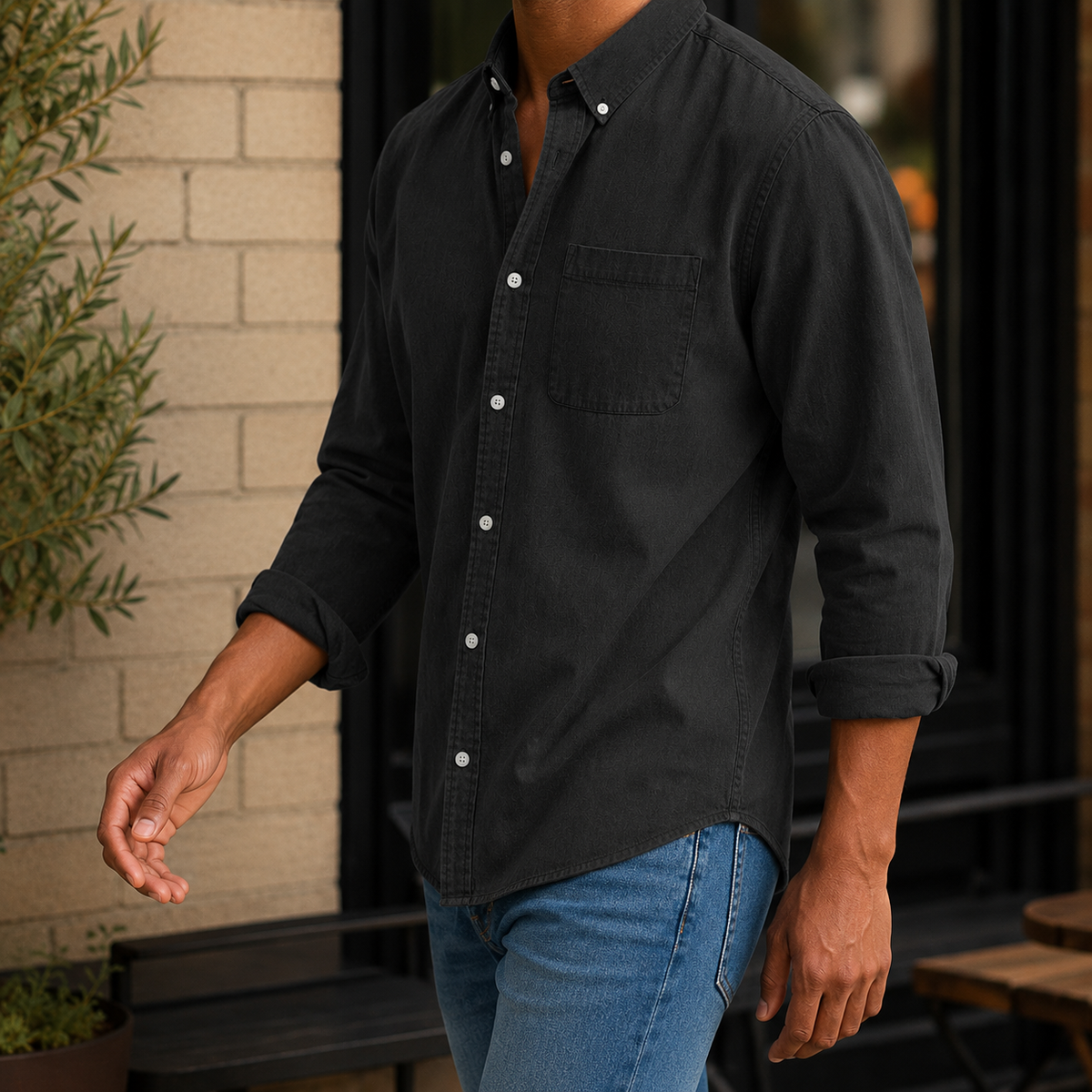 Carter Chambray Shirt