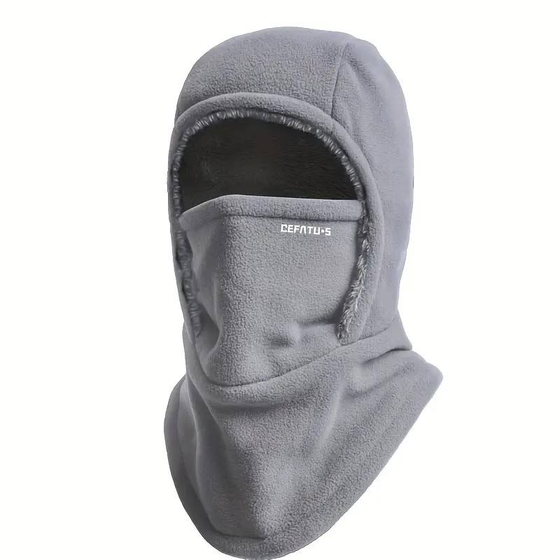 3-in-1 winter balaclava with windproof hat, face mask, and neck warmer