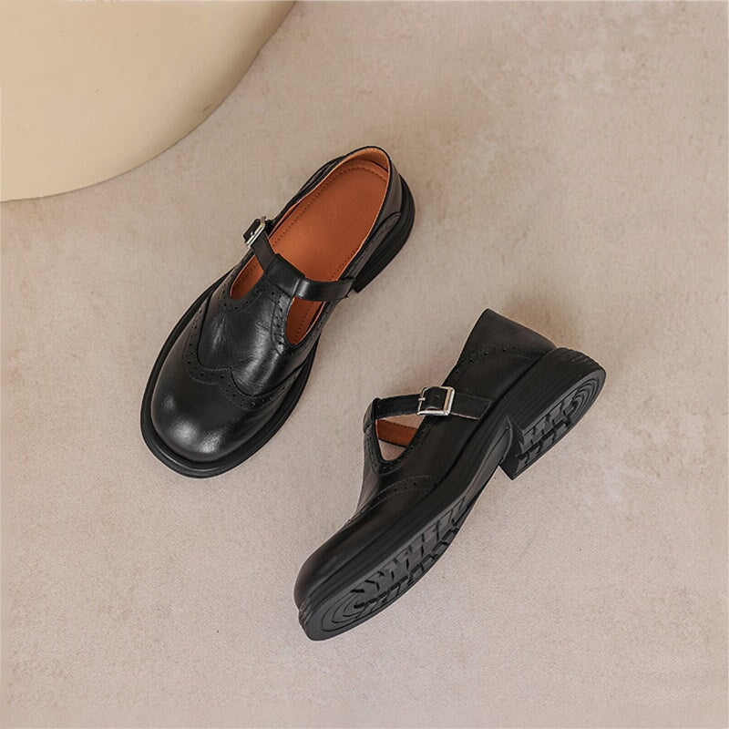 T-Strap Mary Jane Flats