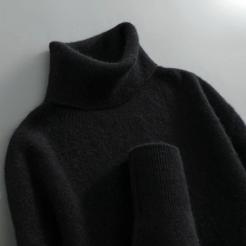 Merino Wool Turtleneck for Women