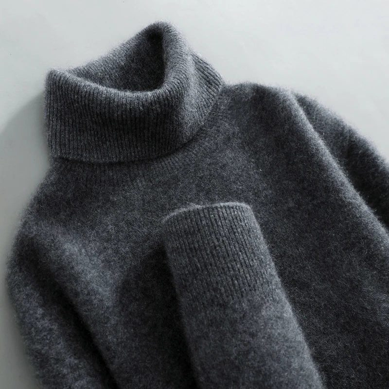 Merino Wool Turtleneck for Women