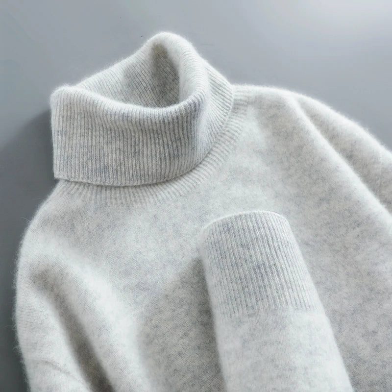 Merino Wool Turtleneck for Women