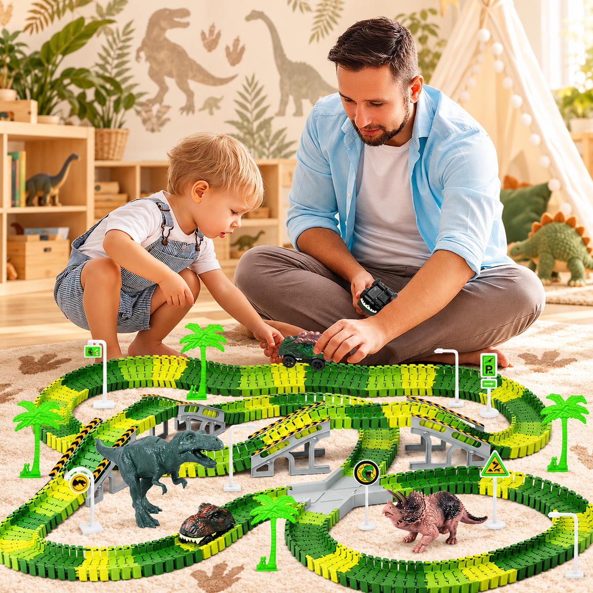 Dino World Race Track
