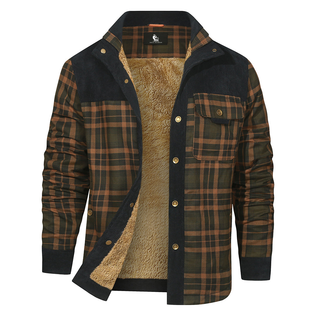 Plaid Shirt Jacket