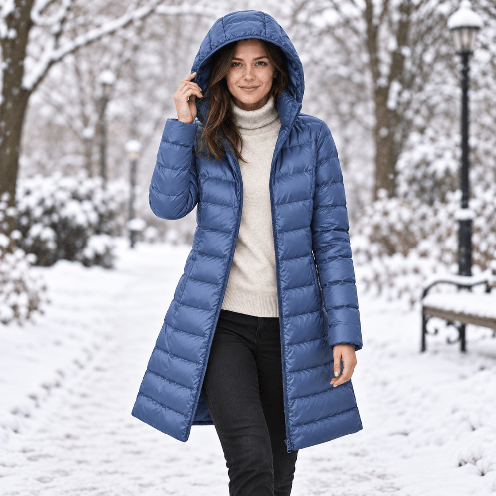 Puffer Coat, Lightweight Packable Down Coat