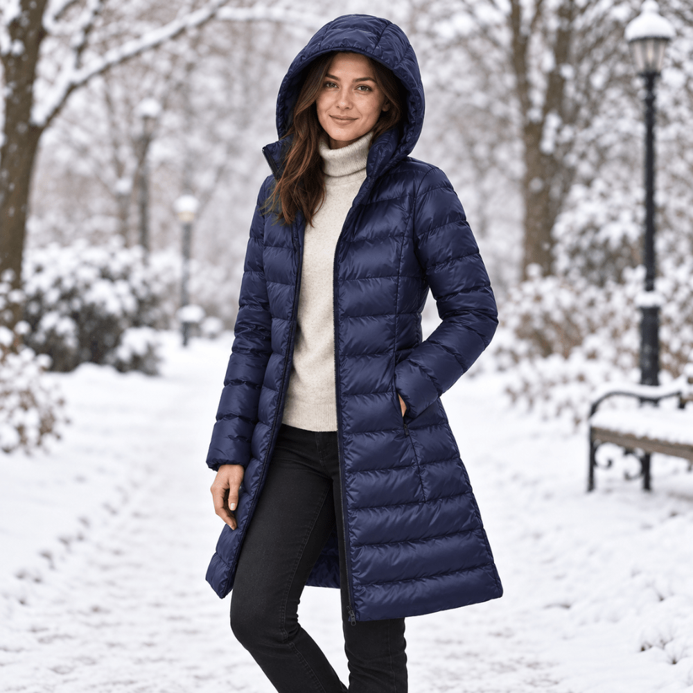 Puffer Coat, Lightweight Packable Down Coat