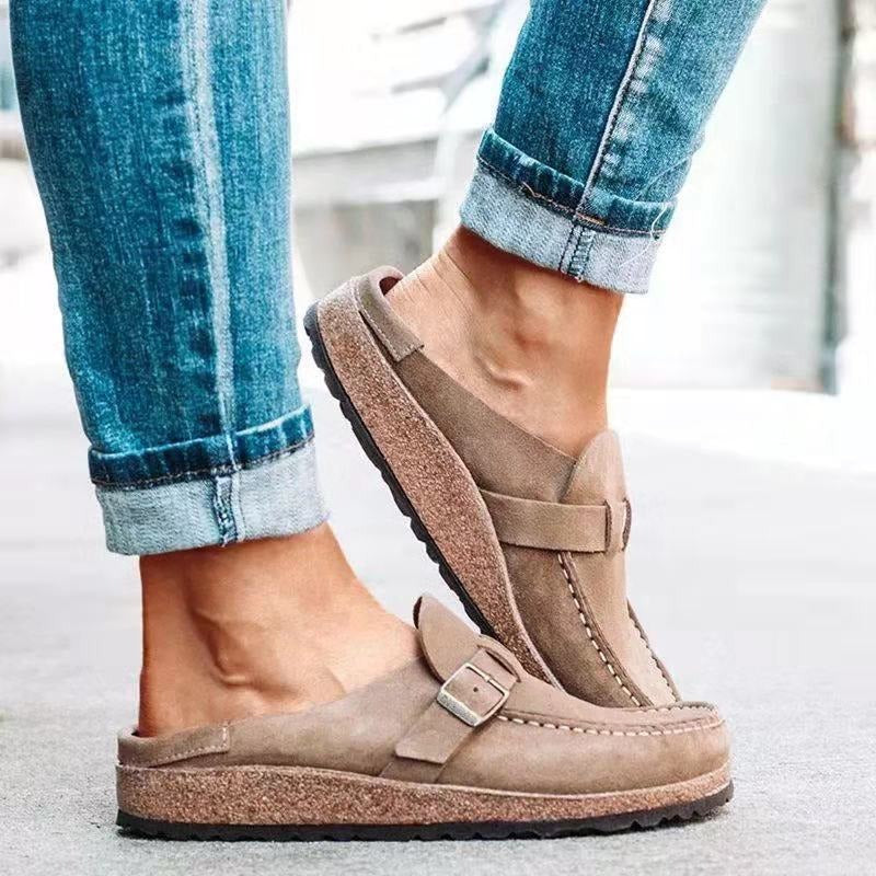Celrien | Women's Slip-On Loafers with Buckle for Everyday Comfort