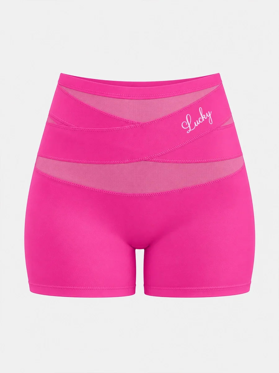 Women's High-Waist Crossover Shaping Boxer Briefs