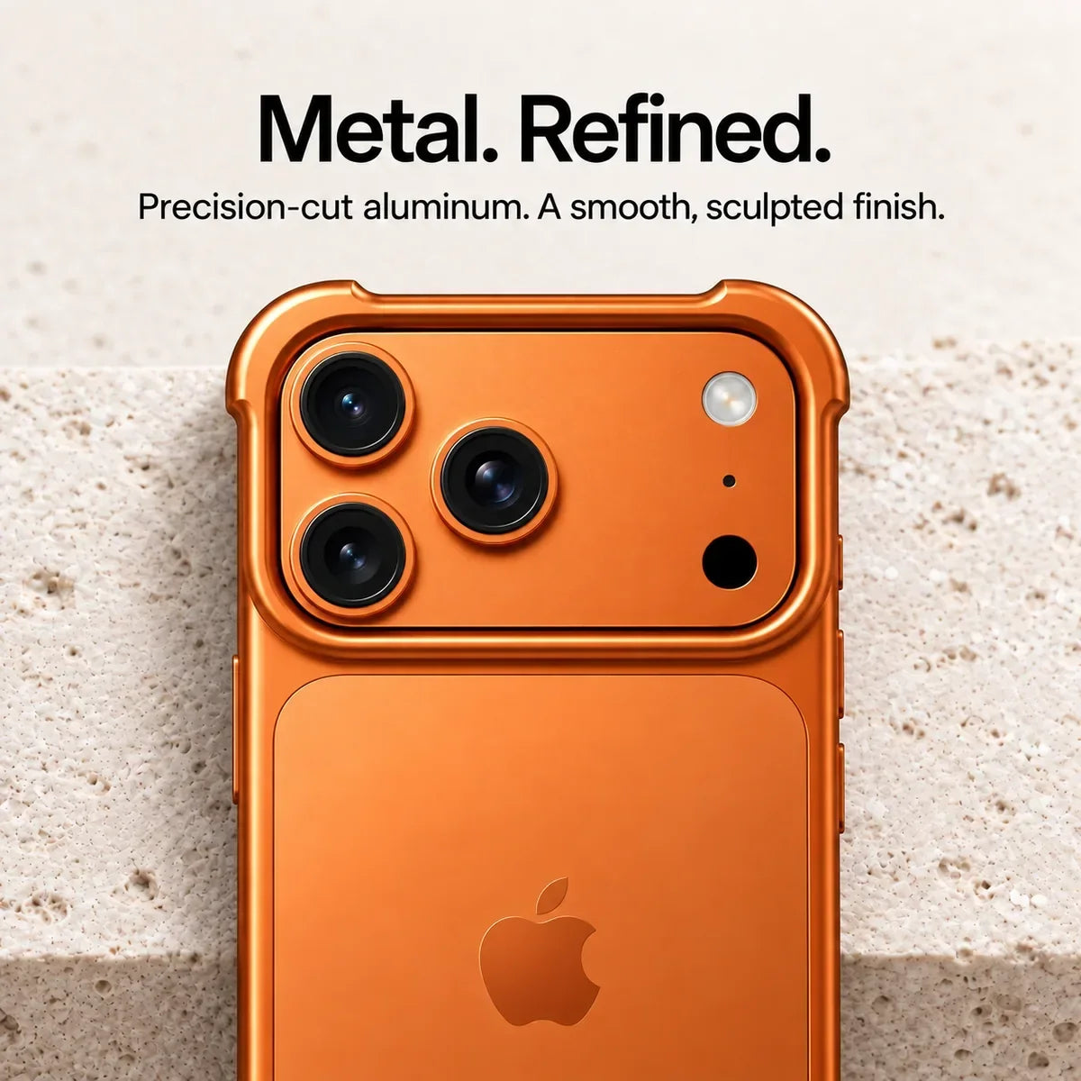 Slim Aluminum iPhone Bumper Case – Shockproof Minimal Protection