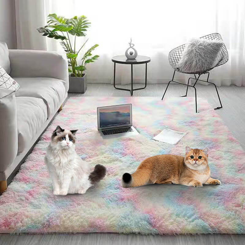 Mountain Rug of Silk and Wool