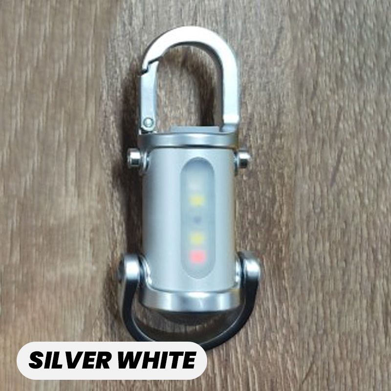 1200LM Ultra Bright Mini Keychain Flashlight Waterproof