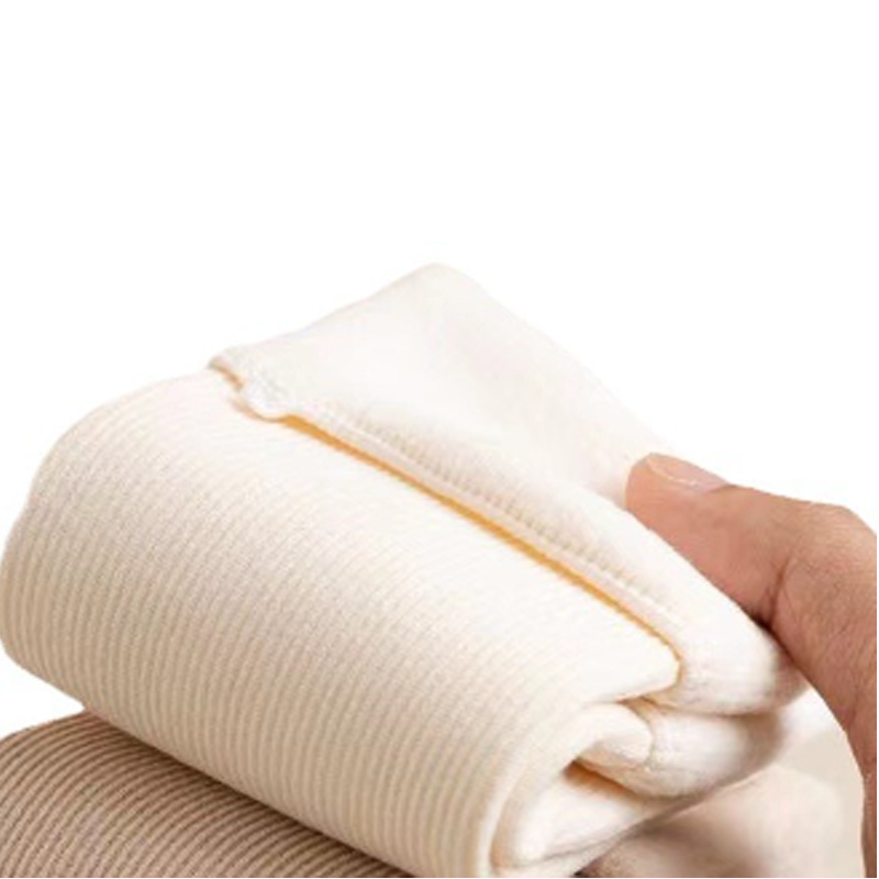 Thicker Warm Solid Color Mid-Calf Socks for Women