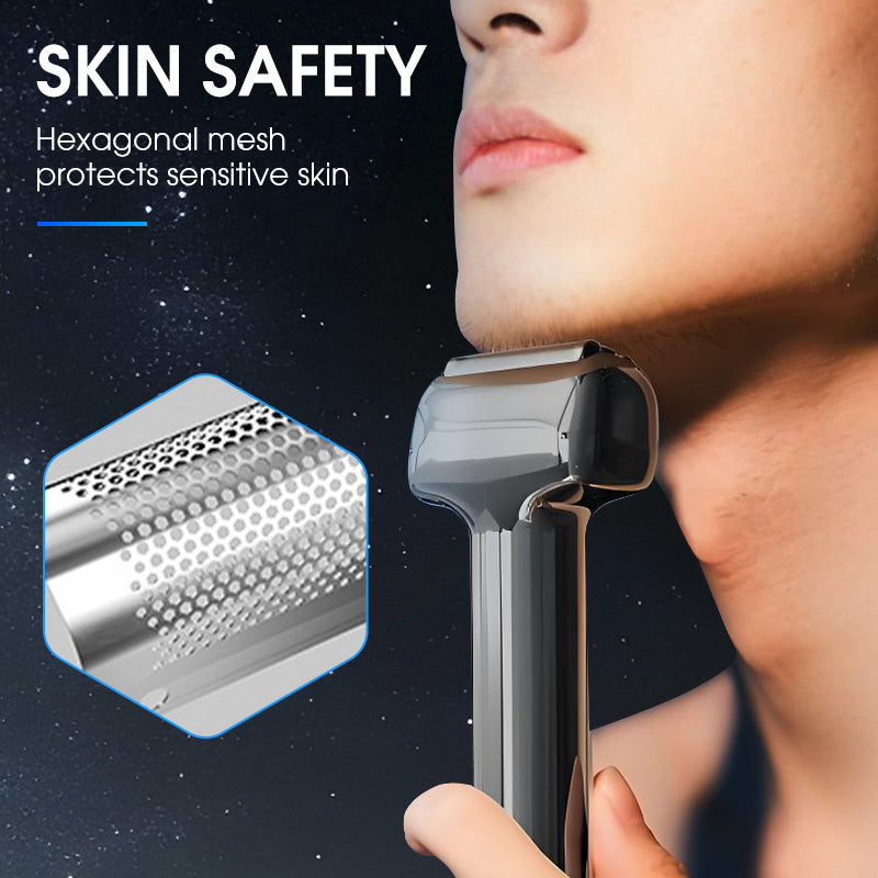 Men's Rechargeable Foil Electric Shaver – Smooth, Portable, Quiet