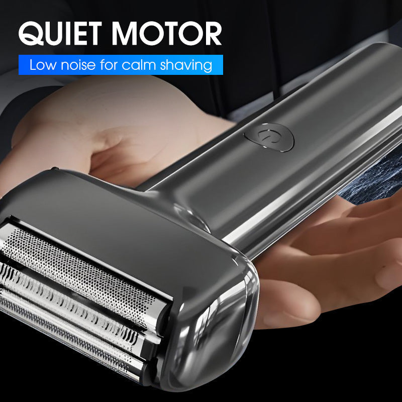 Men's Rechargeable Foil Electric Shaver – Smooth, Portable, Quiet