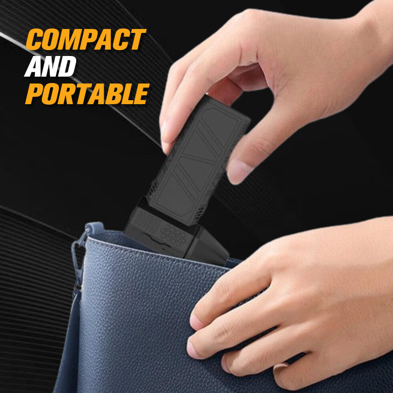 Powerful Turbo Fan, Ultra-Efficient, Compact and Ideal for Home or Car